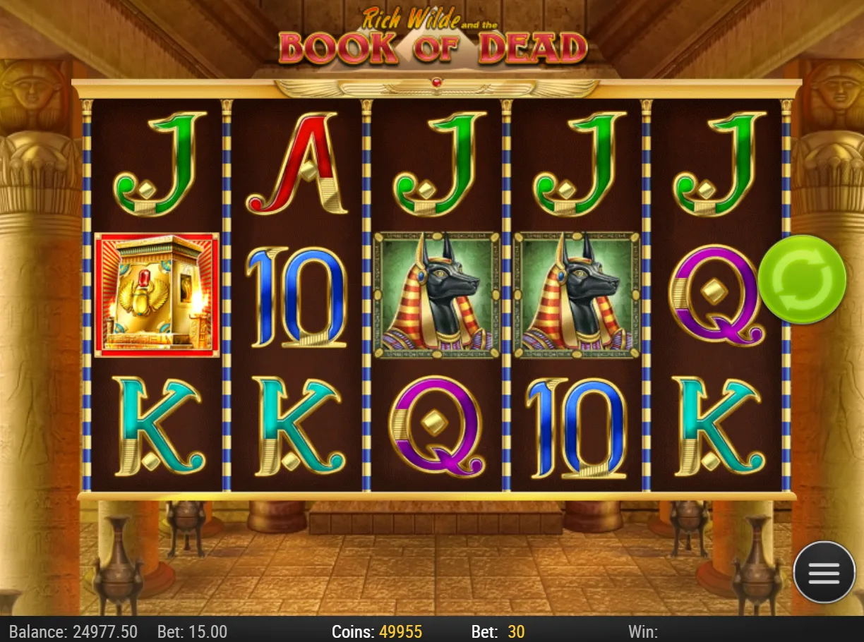 Book of Dead demo